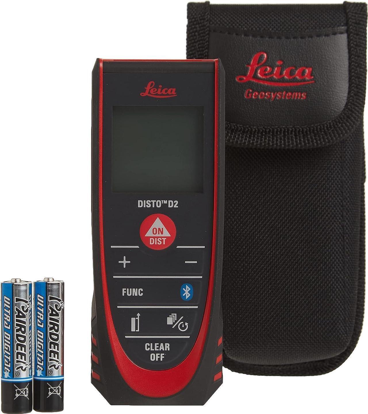 Alt view image 4 of 7 - 838725 DISTO D2 New 330ft Laser Distance Measure with Bluetooth 4.0, Black/Red, 1.7 x 1 x 4.6 inches