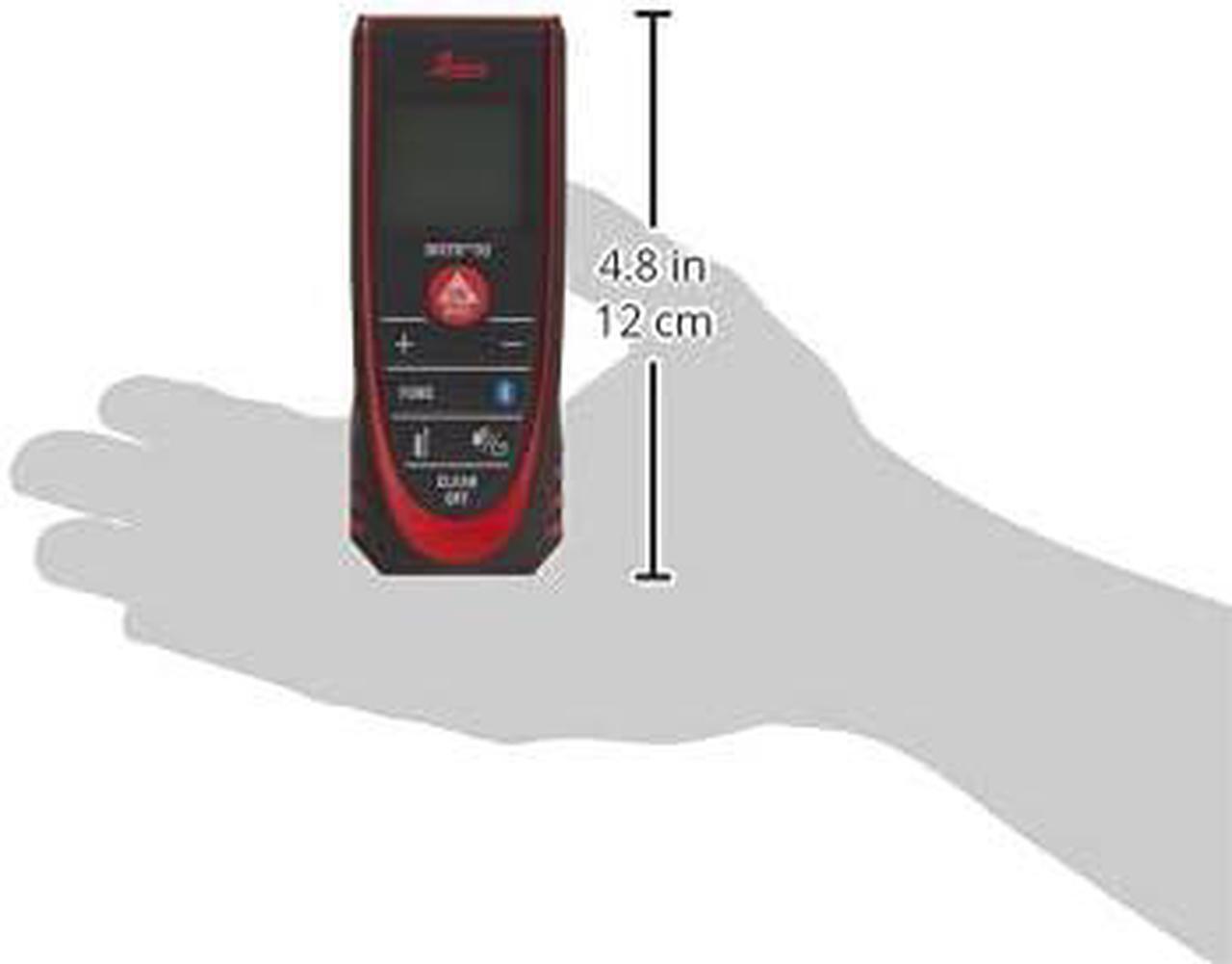 Alt view image 6 of 7 - 838725 DISTO D2 New 330ft Laser Distance Measure with Bluetooth 4.0, Black/Red, 1.7 x 1 x 4.6 inches