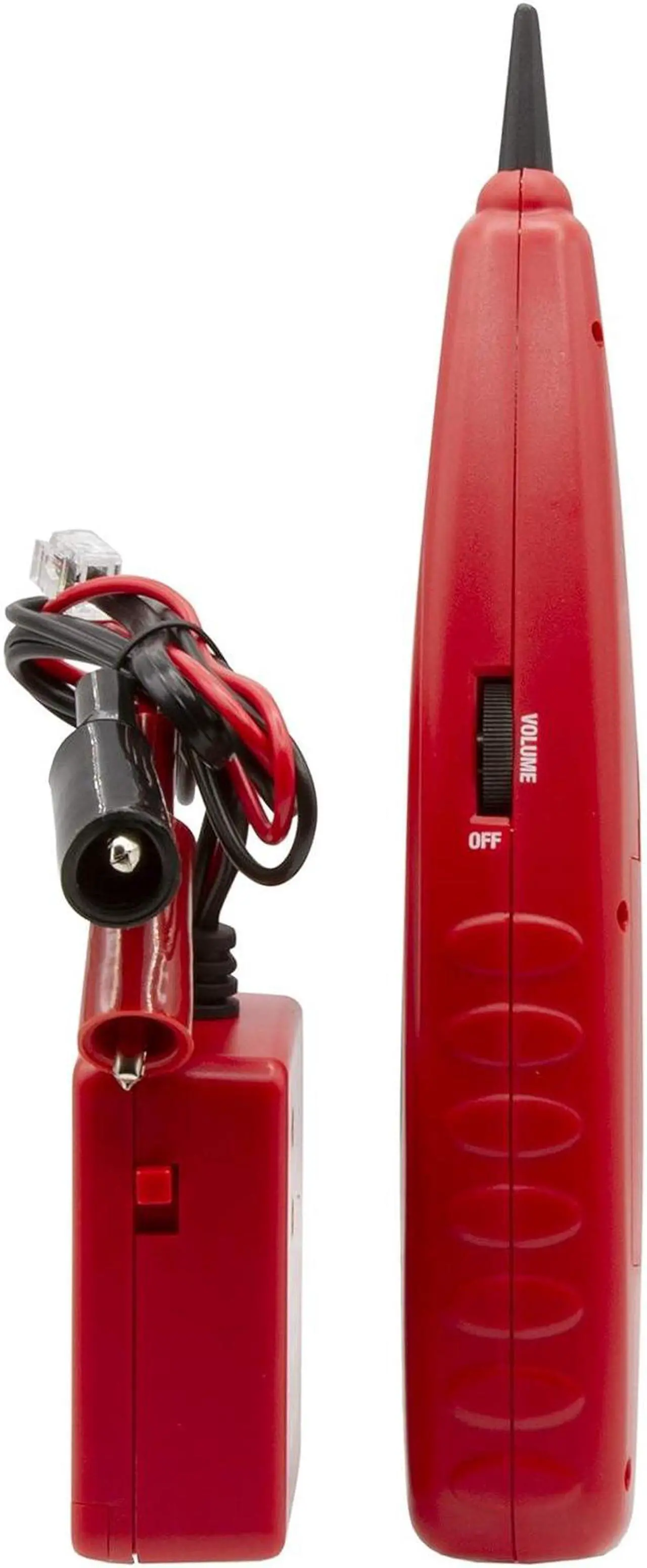 Alt view image 5 of 7 - 3399 Fox & Hound Premium Tone and Probe Wire Tracing Kit Generates Multiple Tones with Adjustable Sensitivity for Electrical Wire, LAN Cable, Telephone,Black