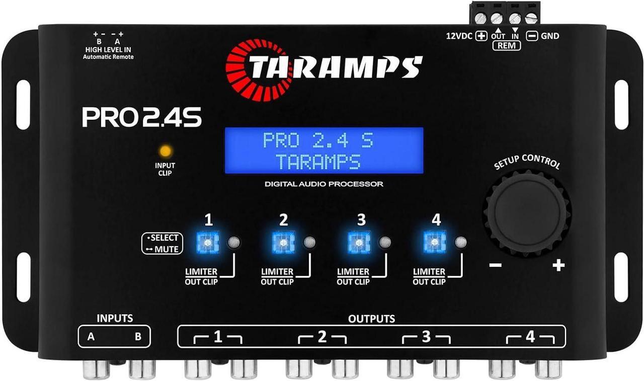 Main image of 2.4S DSP Crossover full Digital Signal Processor and Equalizer with sequencer 15-band Graphic Equalization 12 preset EQ 2-Channel in and 4-Channel Out