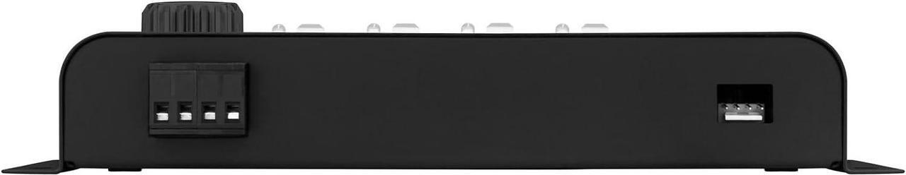 Alt view image 2 of 6 - 2.4S DSP Crossover full Digital Signal Processor and Equalizer with sequencer 15-band Graphic Equalization 12 preset EQ 2-Channel in and 4-Channel Out