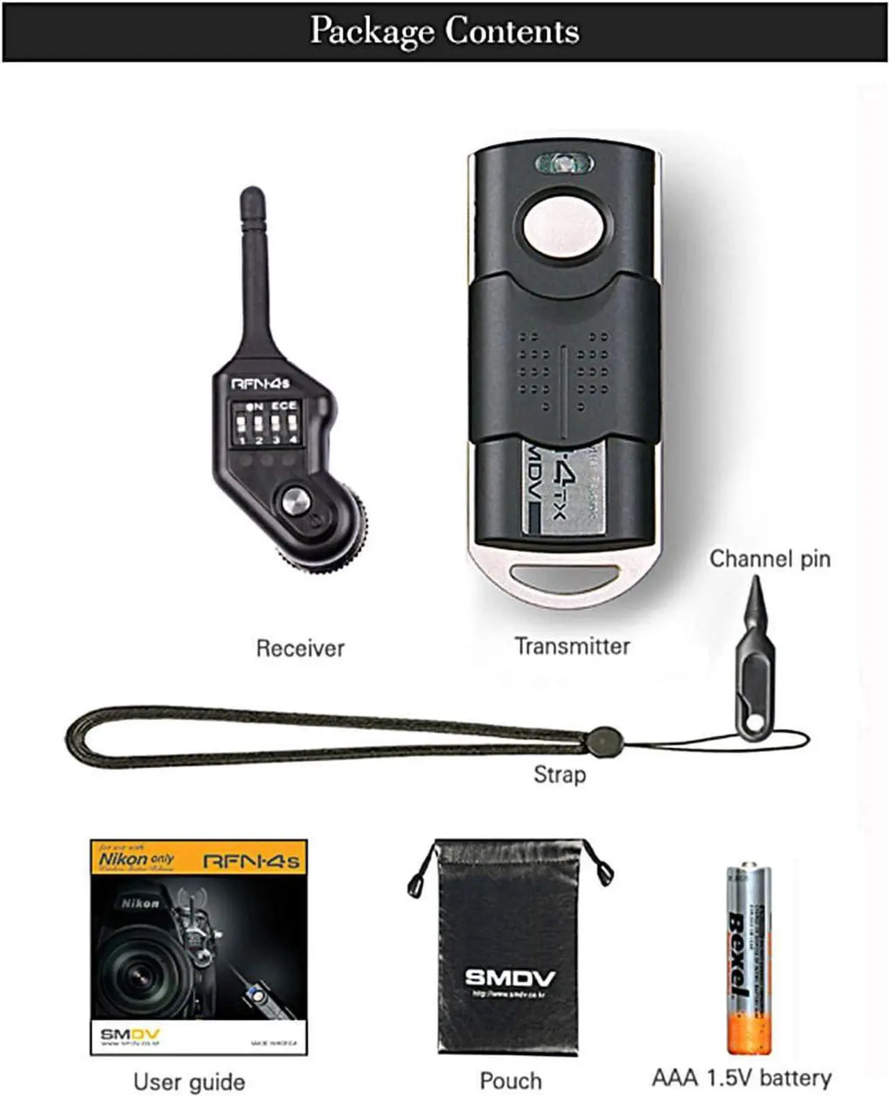 Alt view image 5 of 7 - Wireless Remote Shutter Release for  - Transmitter and Receiver