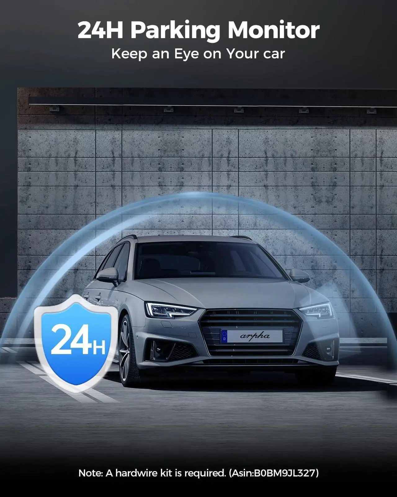 Alt view image 4 of 7 - 5K Dash Cam Front and Rear, Built-in 128GB eMMC, 5G WiFi GPS, 4K+1080P Car Camera with 3'' Touch Screen Voice Control, WDR Night Vision Driving Rocorder, Parking Mode G-Sensor (D25)