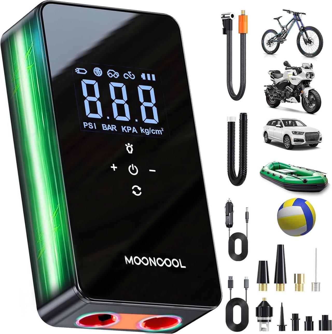 Alt view image 7 of 7 - Tire Inflator Paddle Board Pump Electric Portable Air Pump, 150 PSI SUP Pump Air Compressor, Faster Air Pump for Paddle Board, Bike, Car, Motorcycle, Ball, Kayak, Inflatable Boat