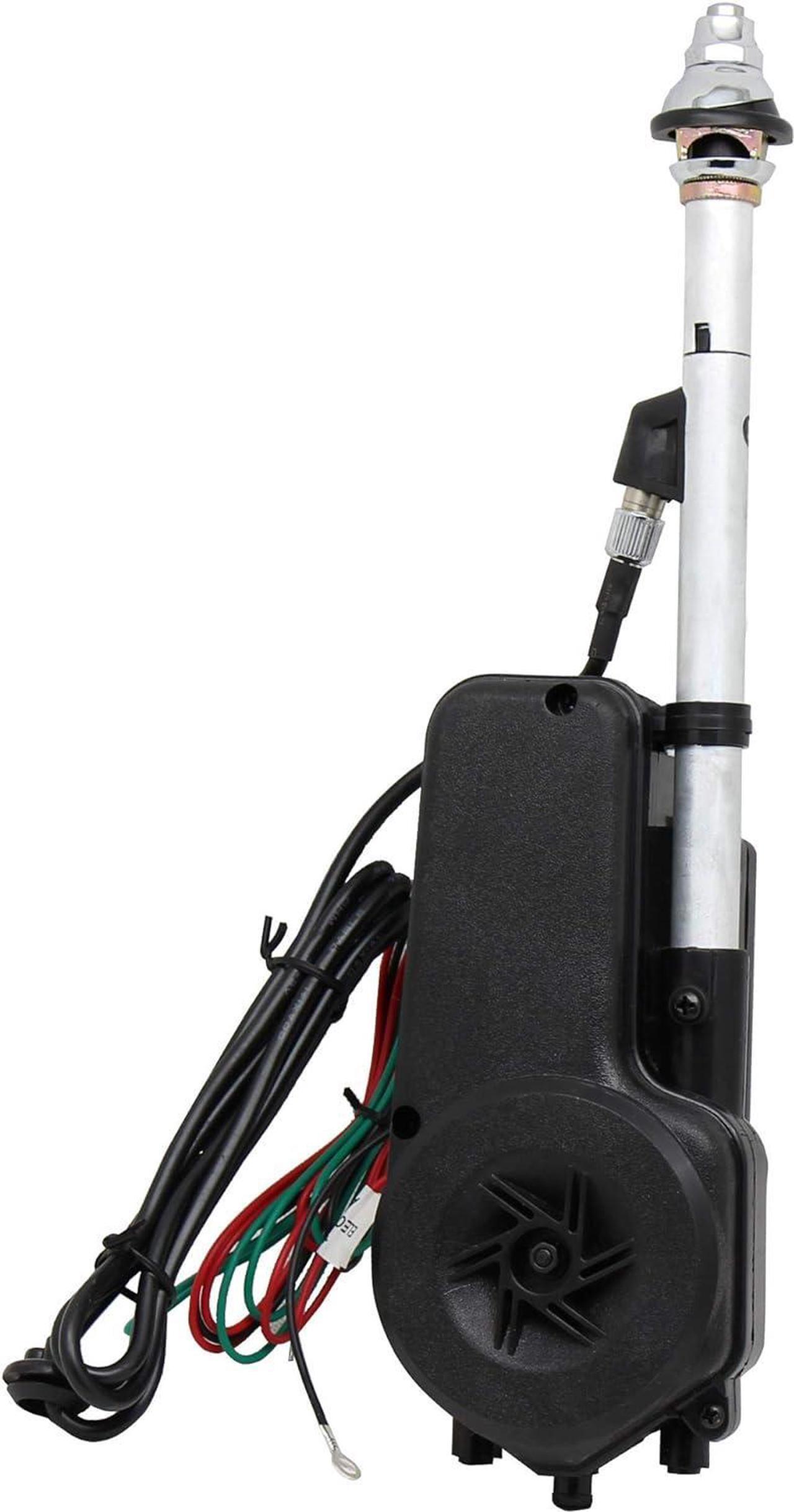 Main image of Universal 12V Car Power Radio Antenna Fully Automatic Retractable Power Antenna Assembly Design for Am Fm Radio Antenna Mast Replacement Kit