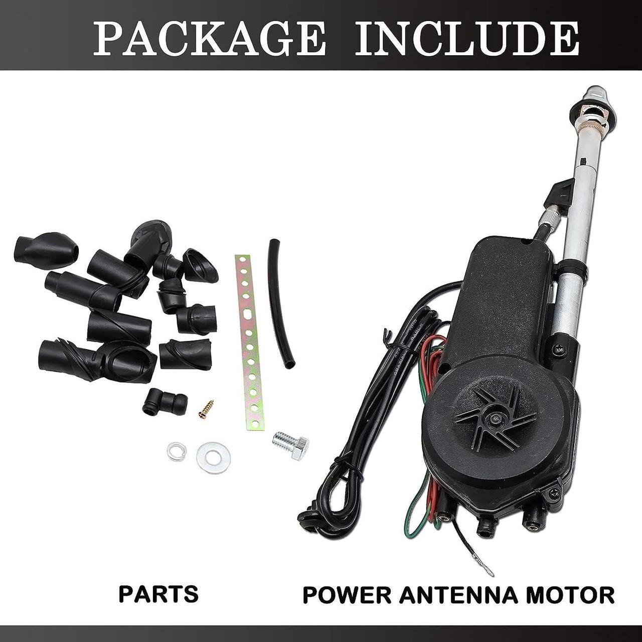 Alt view image 6 of 7 - Universal 12V Car Power Radio Antenna Fully Automatic Retractable Power Antenna Assembly Design for Am Fm Radio Antenna Mast Replacement Kit