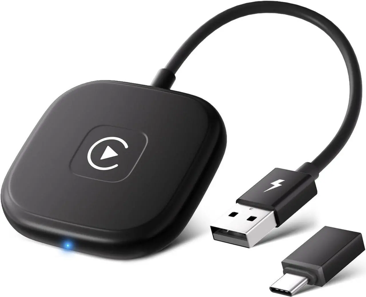 Main image of CarPlay Wireless Adapter,Wireless Carplay Adapter for Wired CarPlay to Wireless CarPlay,Carplay Wireless Dongle with 98% of car Models
