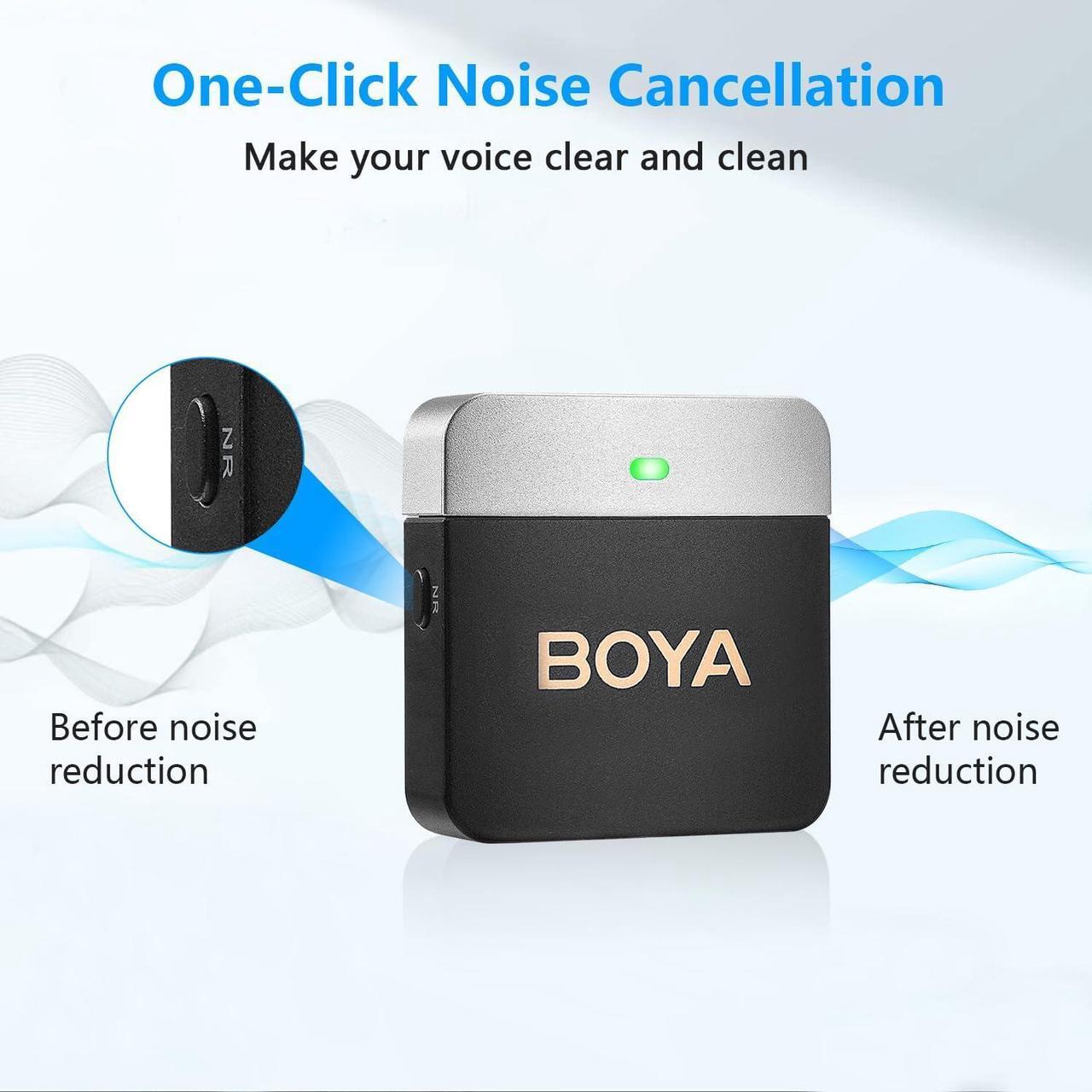 Alt view image 2 of 7 - Wireless Lavalier Microphone for iPhone Plug Play Dual Lapel Microphones Cordless Clip on Mic for Video Recording YouTube Vlogging Live Streaming BY-M1V6 Noise Cancellation Mono Stereo Output
