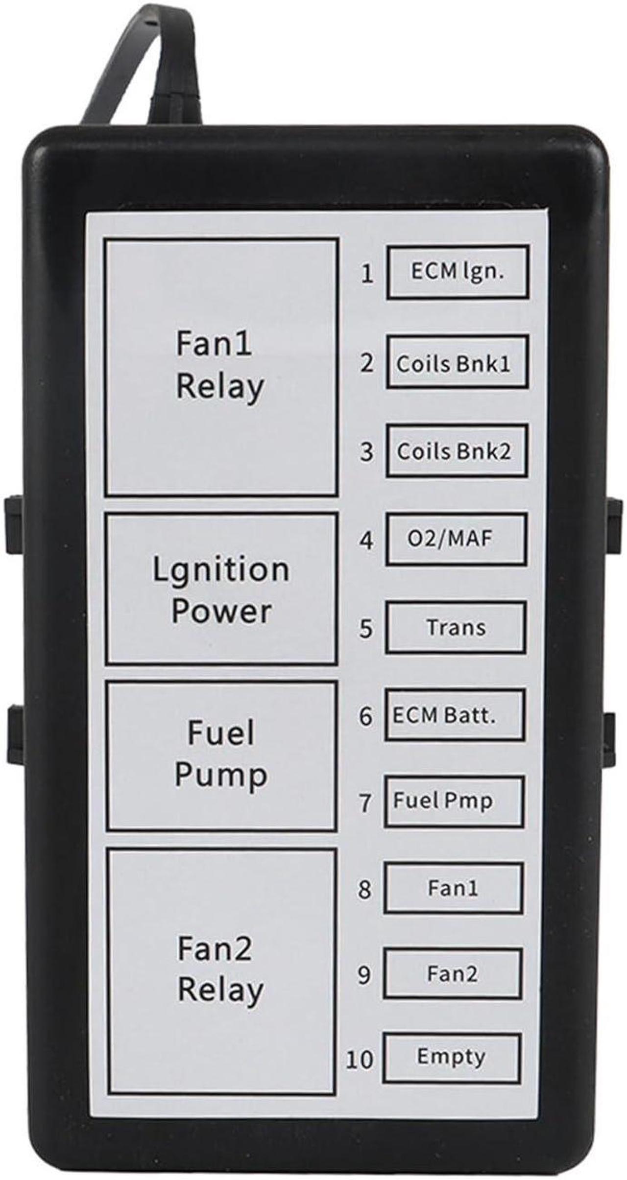 Alt view image 7 of 7 - LS Swap Fuse Box - Relays Sealed Stand Alone Harness Kit Replacement for LSx 4.8 5.3 5.7 6.0 6.2
