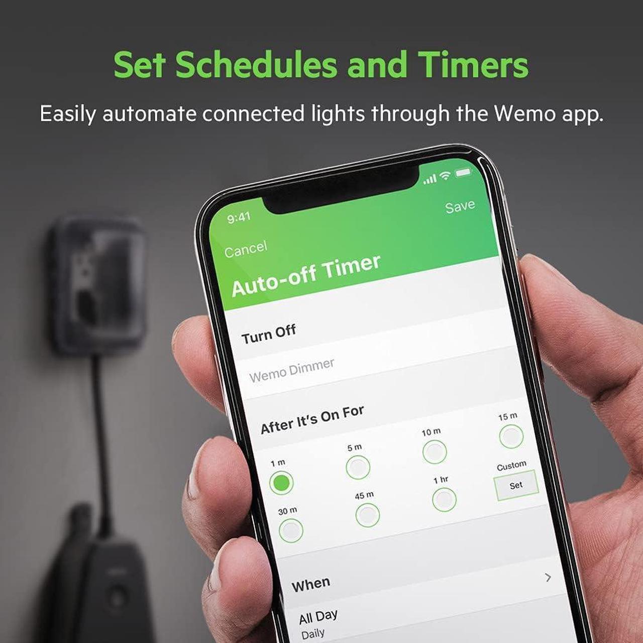 Alt view image 5 of 7 - Wifi Smart Outdoor Plug, 3.63 X 3.7 X 1.67
