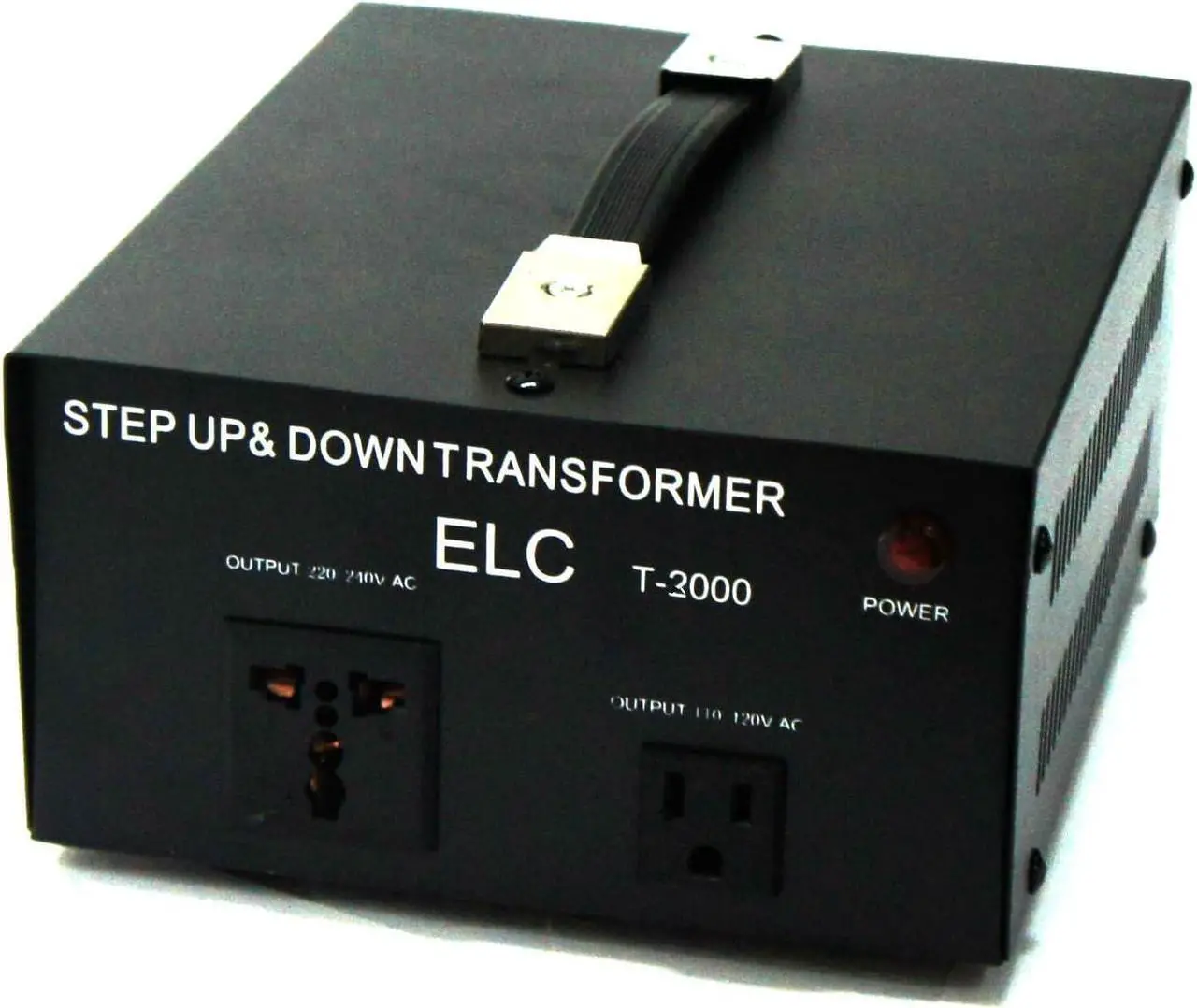 Main image of 3000 Watt Voltage Converter Transformer - Step Up/Down - 110v to 220v / 220v to 110v Power Converter - Circuit Breaker Protection, CE Certified [3-Years Warranty]
