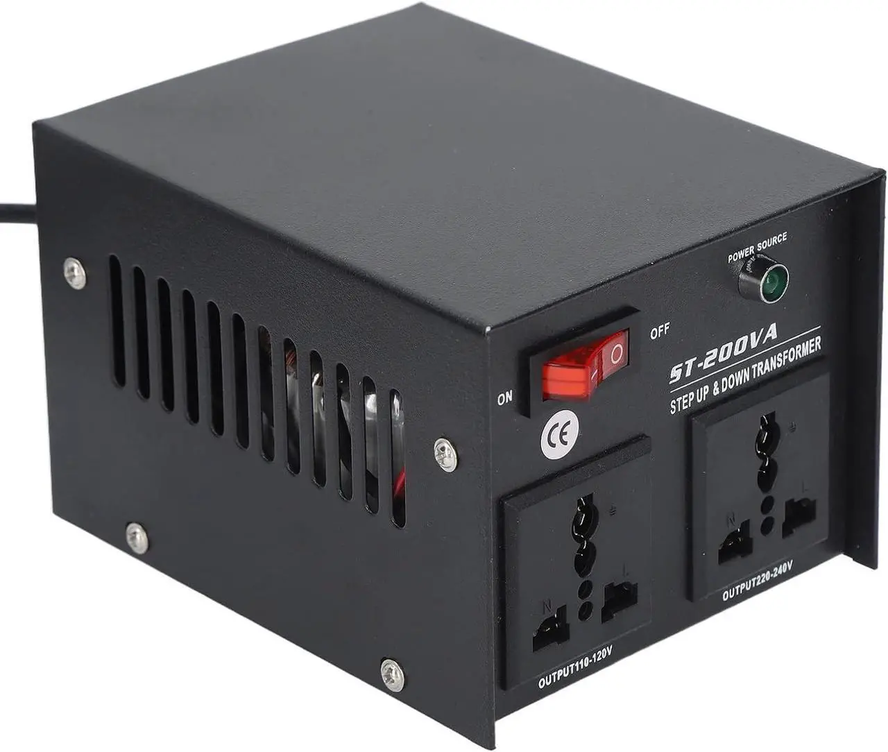 Main image of Power Converter 110v to 220v 200W Power Voltage Converter Step Up Buck Transformer for Electrical Devices US Plug
