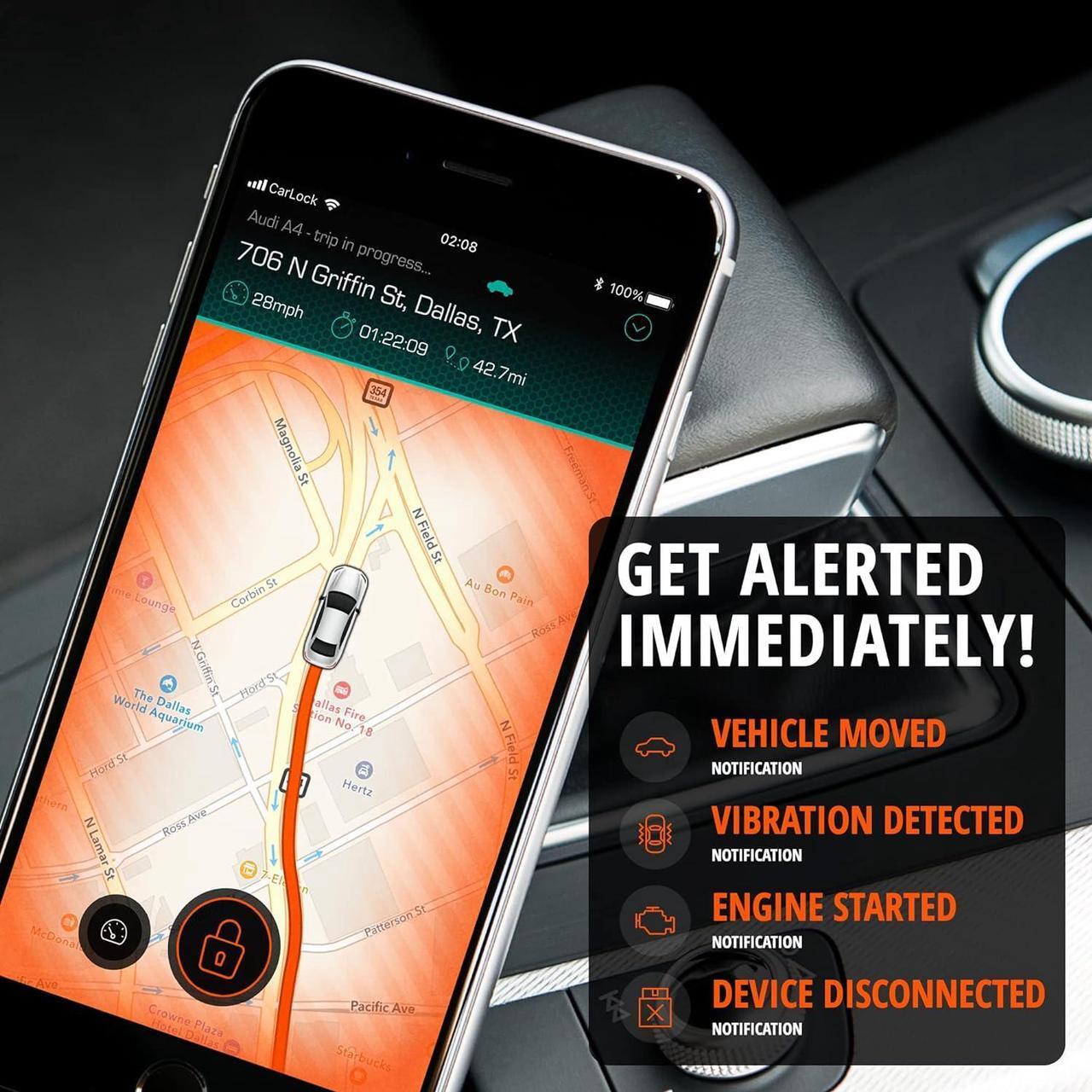 Alt view image 3 of 7 - Wired Hidden GPS Car Tracker - 12-24v Battery, Anti Theft Car Device, 4G LTE, Instant Alerts, Easy Install, Multi-Network SIM, Real-Time Monitoring