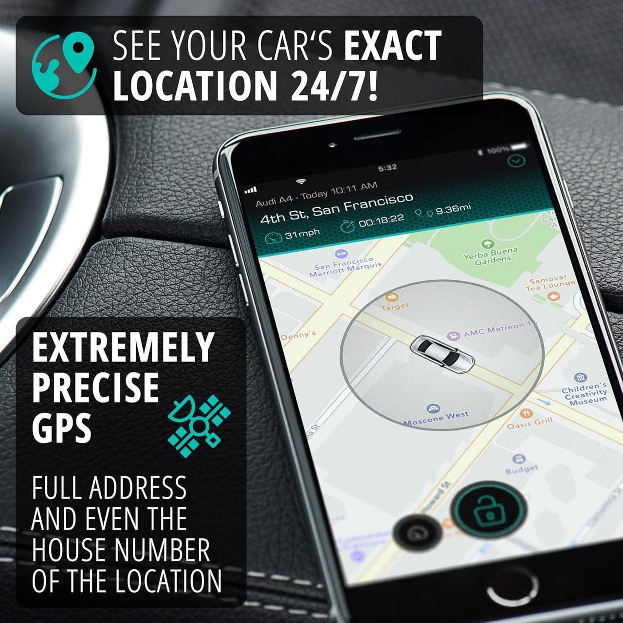Alt view image 4 of 7 - Wired Hidden GPS Car Tracker - 12-24v Battery, Anti Theft Car Device, 4G LTE, Instant Alerts, Easy Install, Multi-Network SIM, Real-Time Monitoring