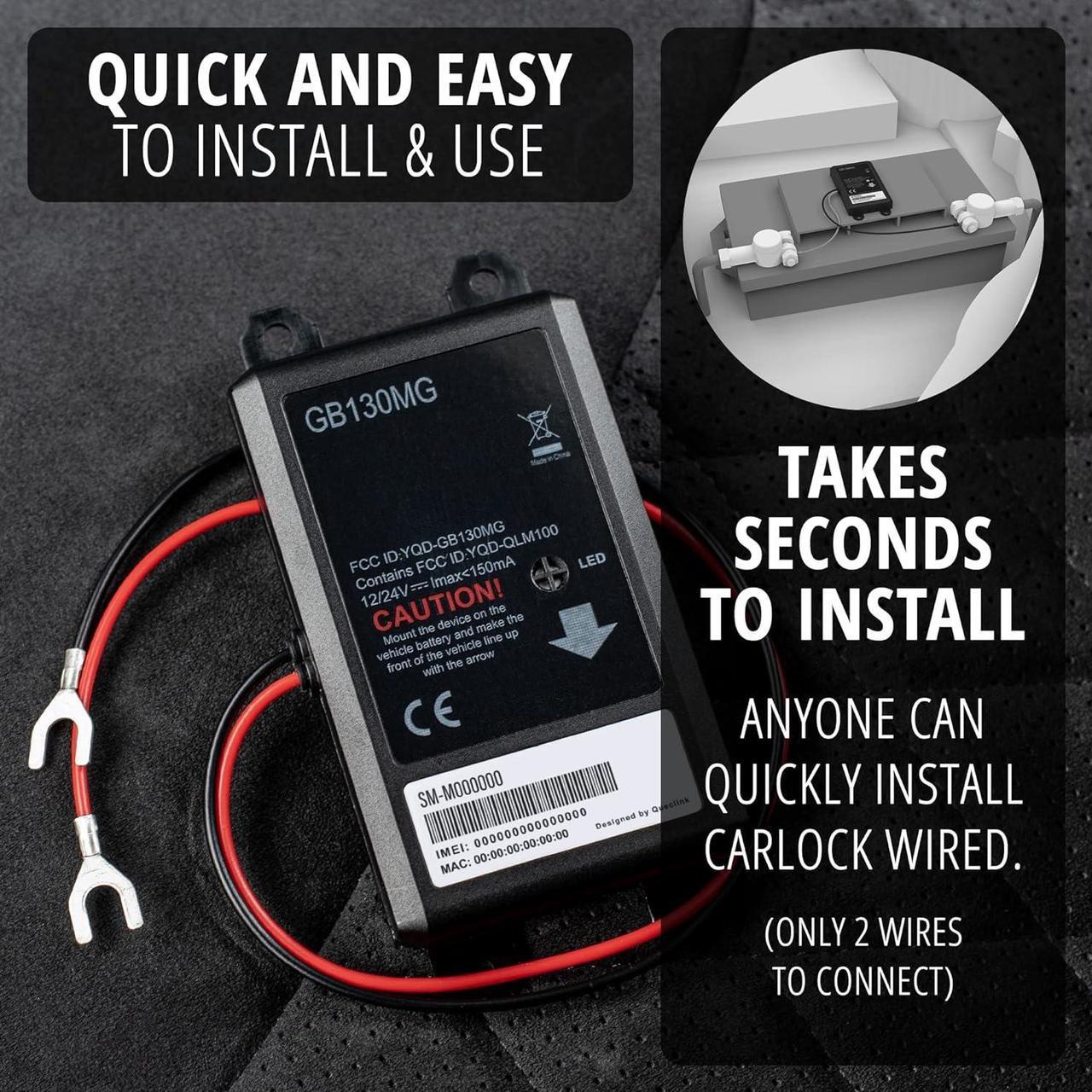 Alt view image 6 of 7 - Wired Hidden GPS Car Tracker - 12-24v Battery, Anti Theft Car Device, 4G LTE, Instant Alerts, Easy Install, Multi-Network SIM, Real-Time Monitoring