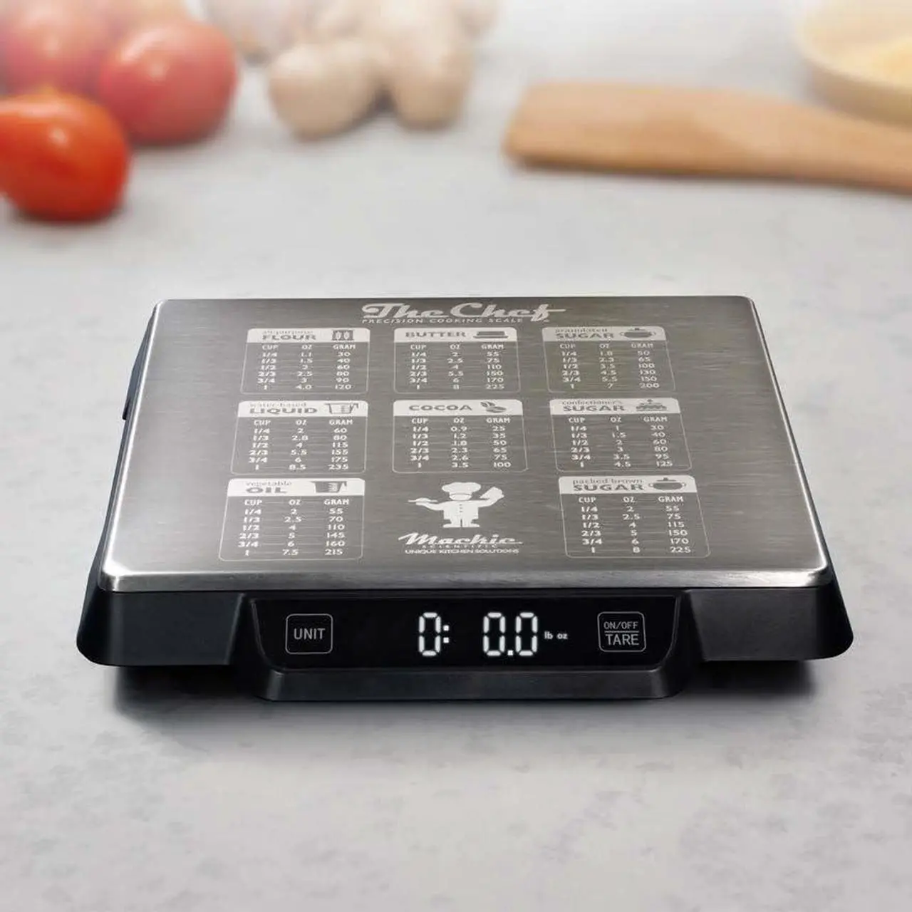 Main image of Heavy Duty Digital Kitchen/Food Scale  33lb Capacity, 1g Accuracy, Perfect for Baking, Cooking & Meal Prep! Easy-to-Read with Large Containers. Bonus: Built in Baking Conversions! Restaurant Grade!