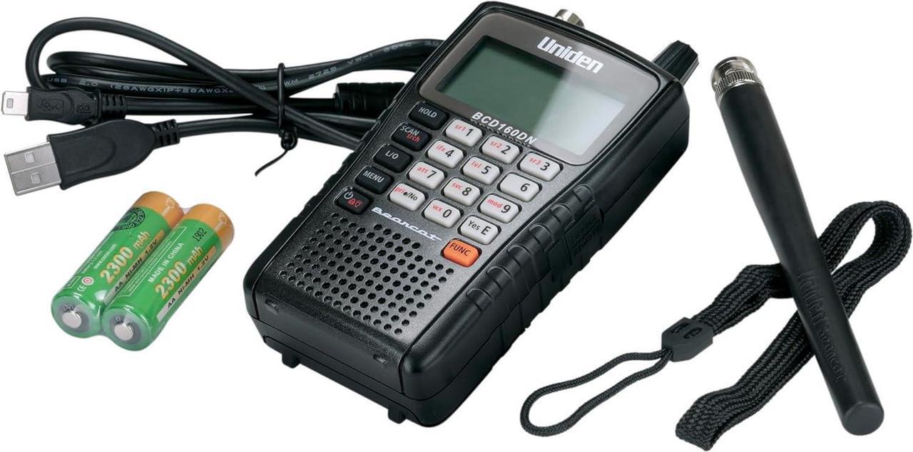 Alt view image 4 of 7 - Bearcat BCD160DN Handheld Digital Scanner, Exclusive Features, Band Scope Rapid System/Channel Number Tagging, Narrow-Band Reception, and Search Features to Detect Signals Faster Than Ever
