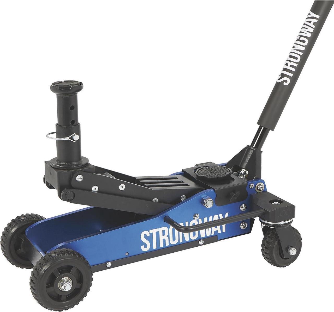 Alt view image 5 of 7 - Off-Road Vehicle Jack, Offroad Jack Aluminum Construction Jack with High-Lift Design and Heavy-Duty Rear Swivel Casters, Car Lift Jack Off Road Jack