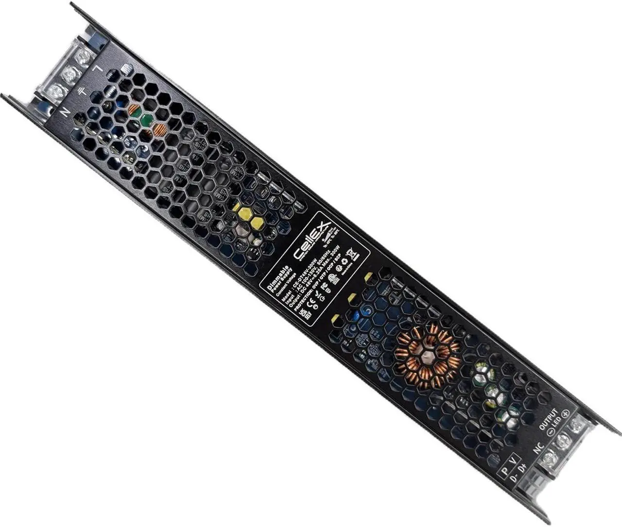 Main image of Dimmable LED Driver 48V 300W IP20 ETL Listed Compatible with Lutron and Leviton Dimmer, Transformer for LED Lights, Dimmable Power Supply 5 in 1 Triac/0-10V/1-10V/Potentiometer/10V PWM