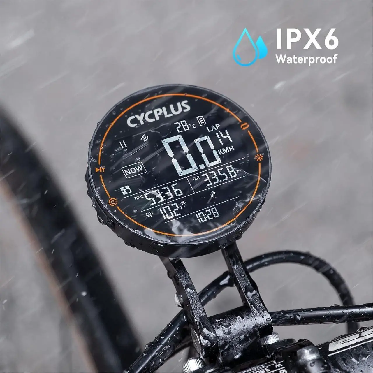Alt view image 7 of 7 - GPS Bike Computer, Wireless Cycling Computer, ANT+ Bluetooth Bicycle Computer Mini Speedometer Odometer Waterproof MTB Tracker, Rechargeable with 2.5 Inch Screen for Bikers Outdoor Cycling