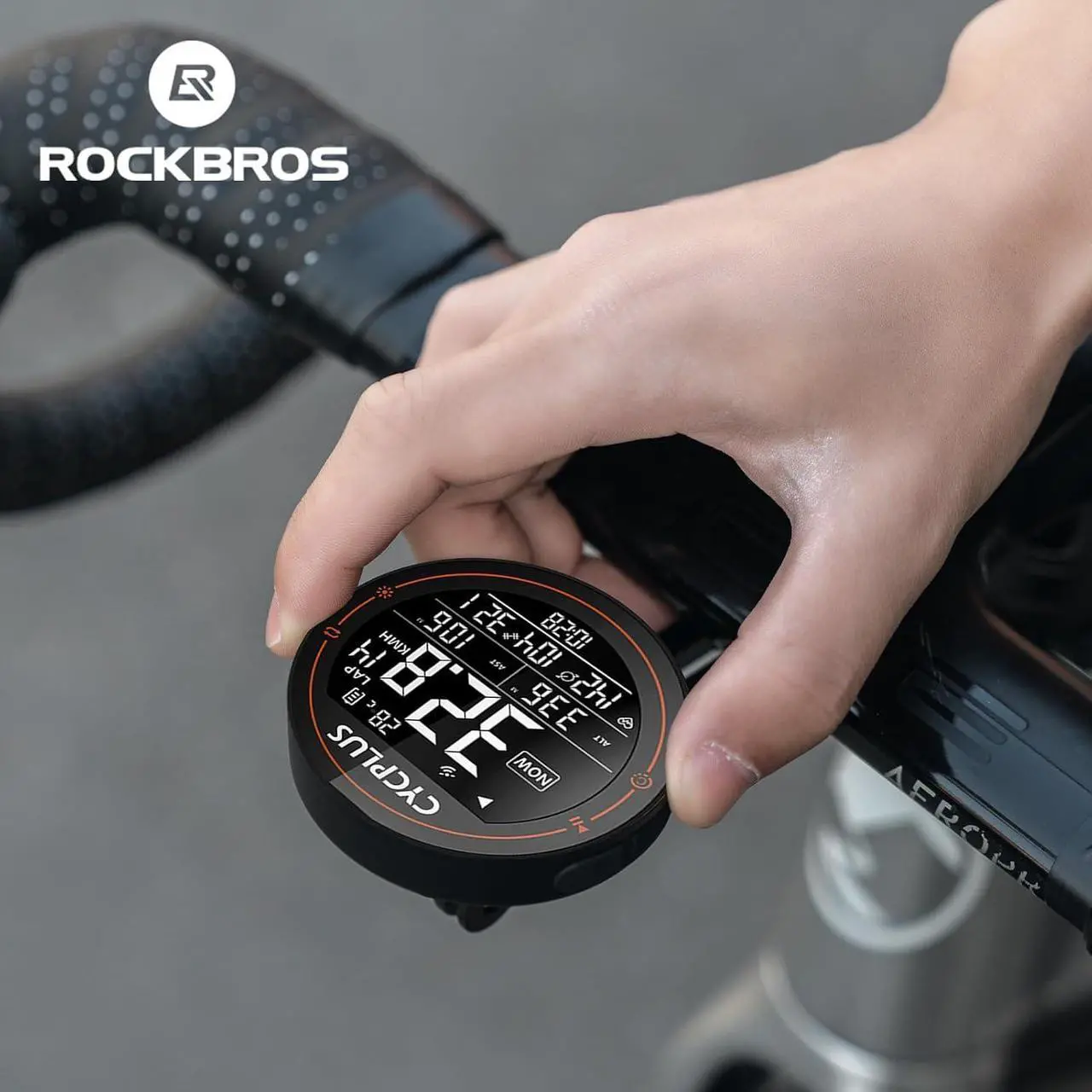 Alt view image 7 of 7 - Bike Computer Wireless GPS Accurate Bike Speedometer with Bluetooth Mini Cycling Computer IPX6 Waterproof ANT+ Bicycle Odometer with Automatic Backlight 2.5" LCD Screen and Larger Battery