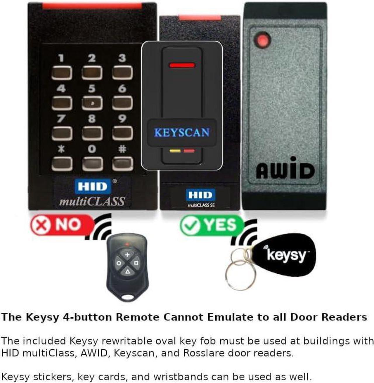 Alt view image 5 of 7 - RFID Duplicator - Copy Key Fobs & Cards (HID, AWID, Indala, Keri, ioProx, Rosslare + More) Reader Writer Copier Cloner (1 Key Fob)