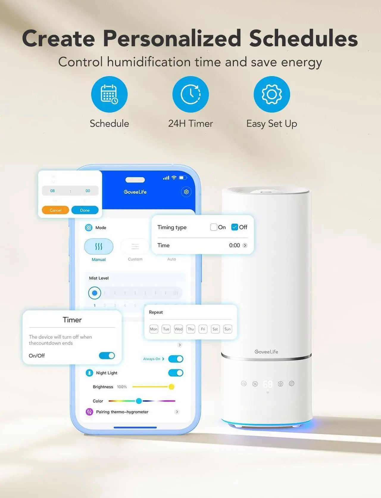 GoveeLife Smart Humidifier - Thumbnail 4