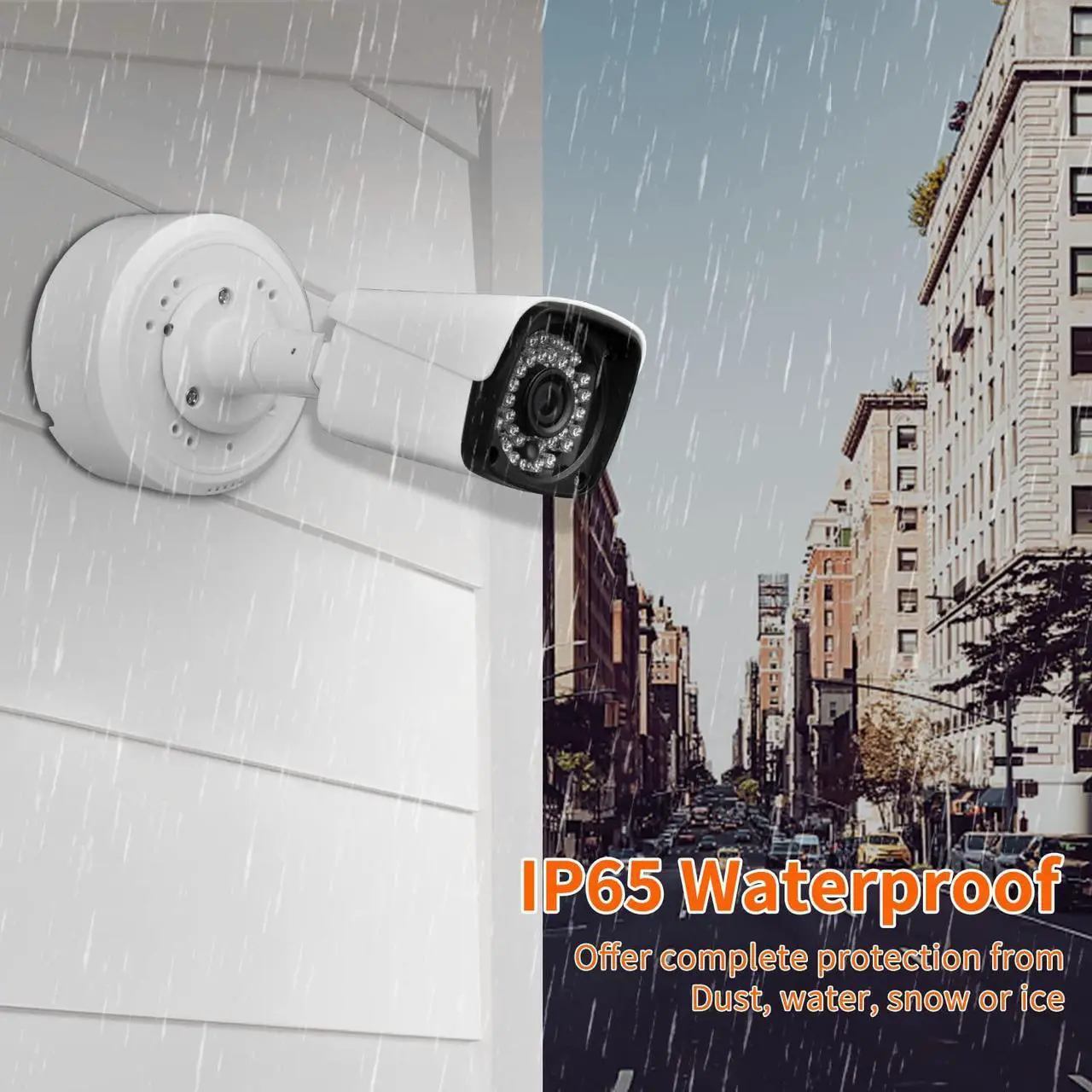 Alt view image 4 of 7 - Universal Junction Box for Bullet Security Camera, Plastic Waterproof Junction Box Mount Bracket, Indoor/Outdoor Wall Ceiling Mount Hide Cable Junction Base Boxes for Arlo and Reolink Solar Panel