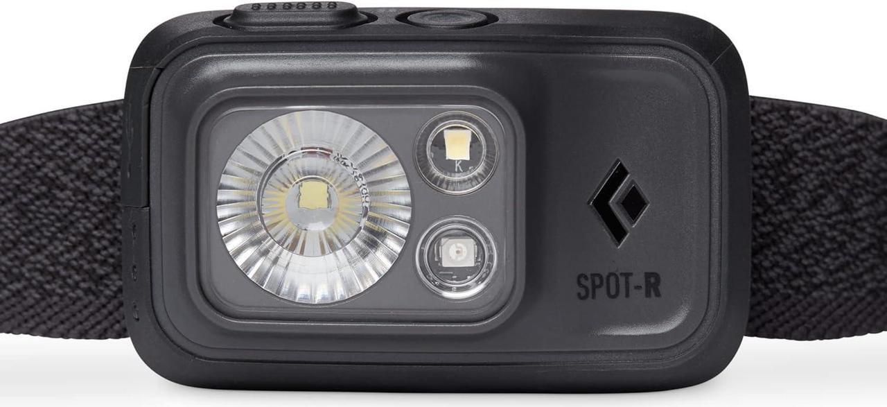 Alt view image 2 of 5 - Spot 400-R Rechargeable LED Headlamp, Waterproof and Dimmable for Camping, Hiking, Running, Hunting, Work with Red Light Headlamp Mode