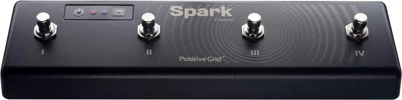 Alt view image 2 of 6 - Positive Grid Spark Control Wireless Guitar Footswitch Pedal Controller for Spark Guitar Amplifier and Mobile App with Backing Tracks