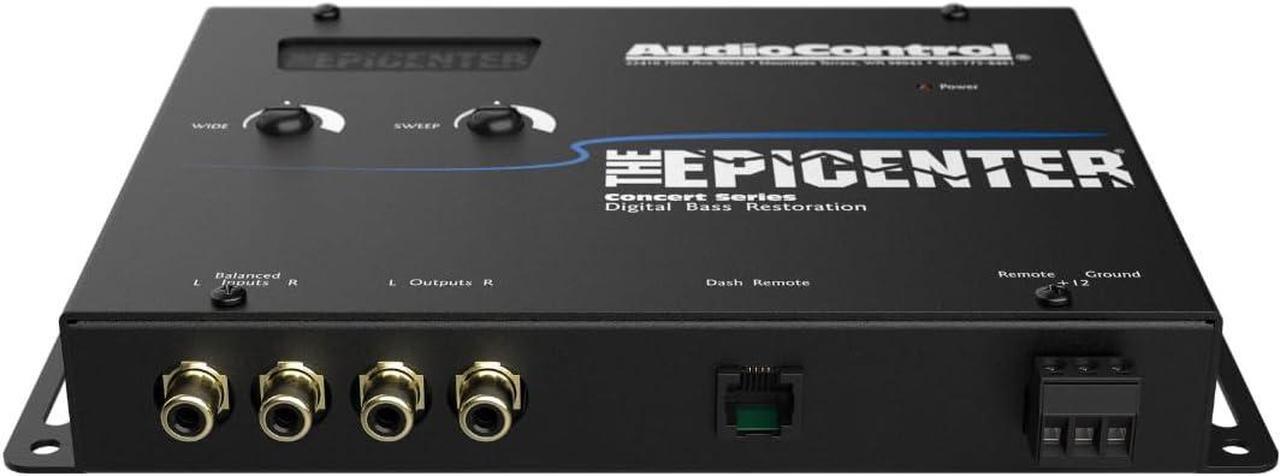 Alt view image 5 of 6 - Digital Bass Restoration Control Processor, Car Audio Bass Booster Enhancer with Wired Remote Control (Black)