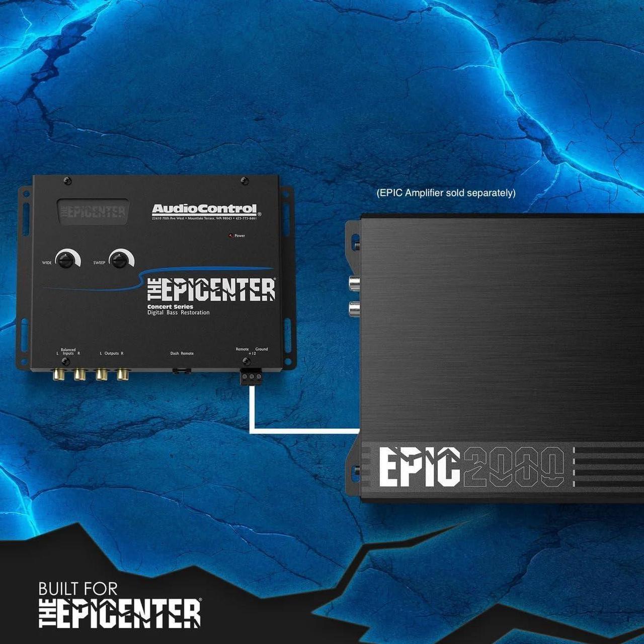 Alt view image 6 of 6 - Digital Bass Restoration Control Processor, Car Audio Bass Booster Enhancer with Wired Remote Control (Black)