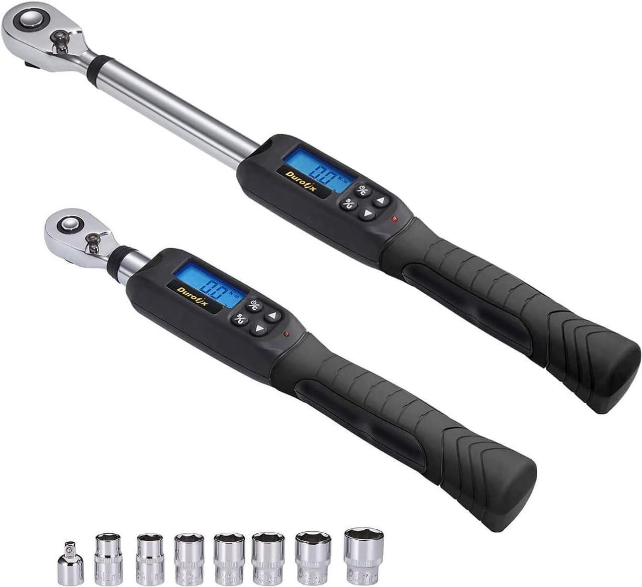 Main image of RM601-34 3/8 & 1/2 Heavy Duty Digital Torque Wrench Combo Kit with Certificate of Calibration