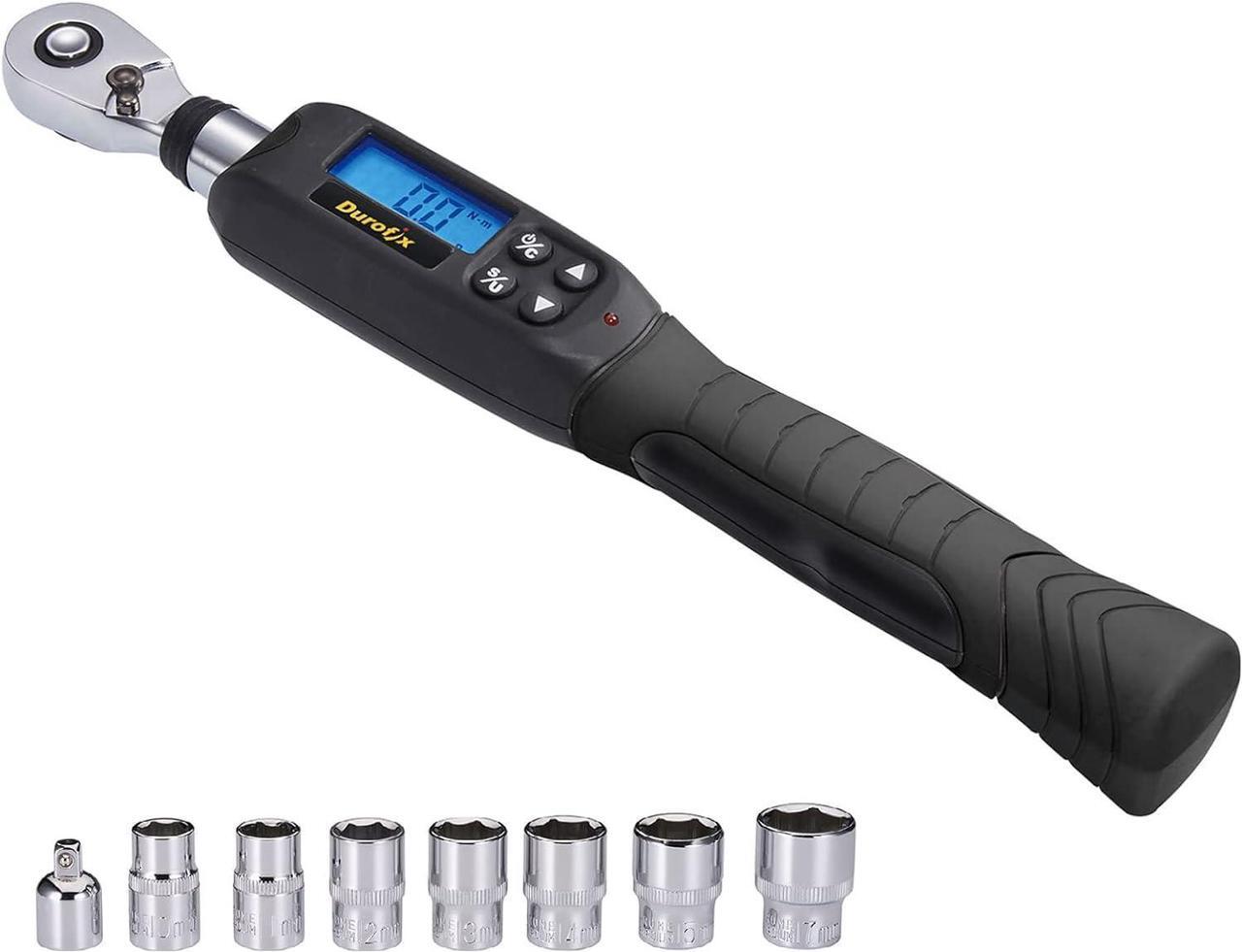 Alt view image 2 of 7 - RM601-34 3/8 & 1/2 Heavy Duty Digital Torque Wrench Combo Kit with Certificate of Calibration