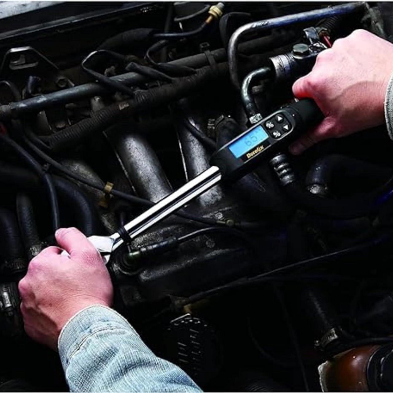 Alt view image 4 of 7 - RM601-34 3/8 & 1/2 Heavy Duty Digital Torque Wrench Combo Kit with Certificate of Calibration