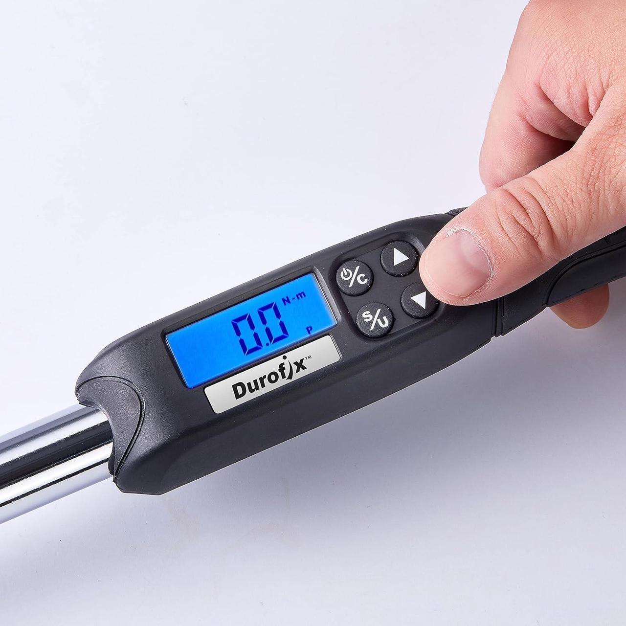 Alt view image 6 of 7 - RM601-34 3/8 & 1/2 Heavy Duty Digital Torque Wrench Combo Kit with Certificate of Calibration