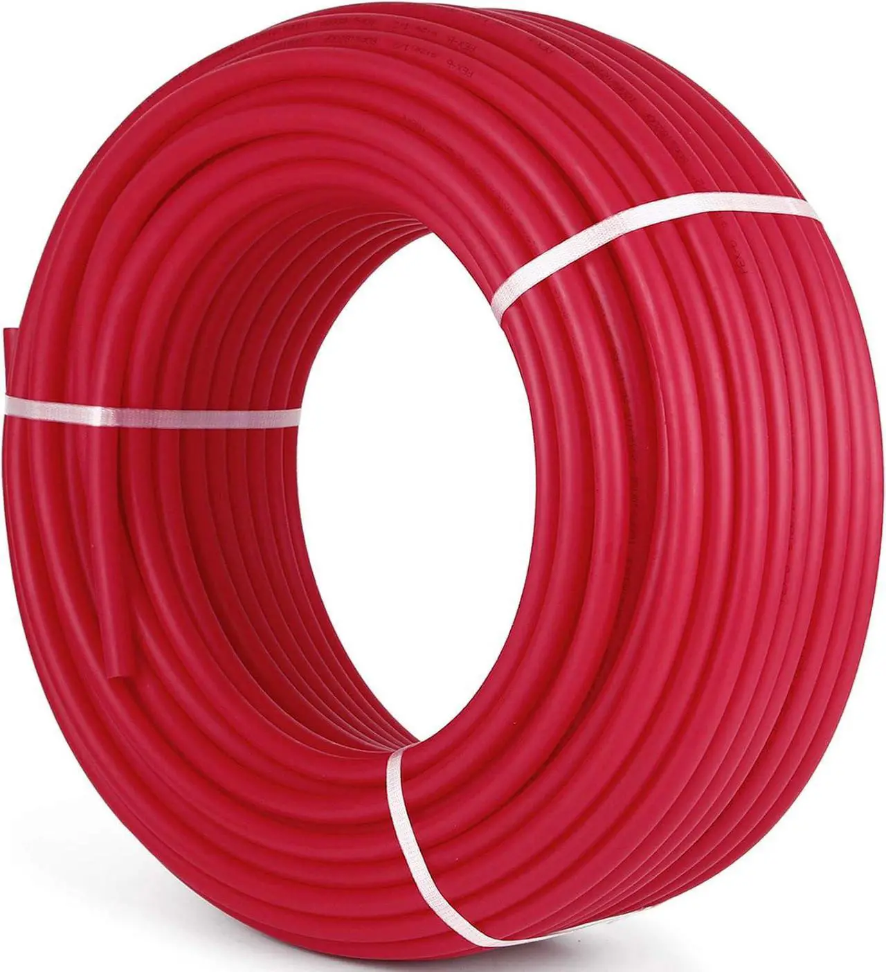 Main image of Oxygen Barrier PEX Tubing - 1/2 Inch X 500 Feet Tube Coil - EVOH PEX-B Pipe for Residential Commercial Radiant Floor Heating Pex Pipe (1/2" O2-Barrier, 500Ft/Red)