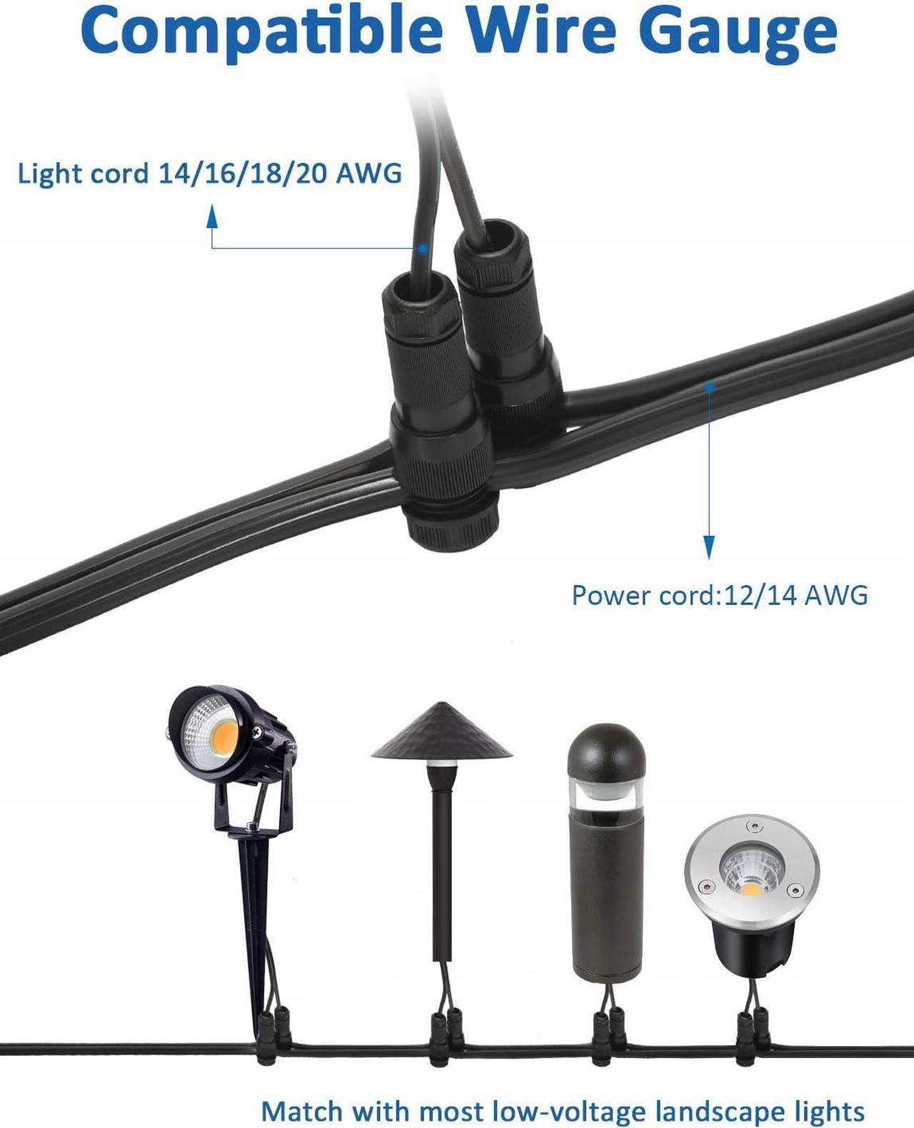 Alt view image 6 of 6 - 12W RGB Color Changing Landscape Lights Low Voltage LED Landscape Lighting Remote Control Spotlight Waterproof Garden Pathway Christmas Decorative Lights Outdoor Indoor, 8 Pack with Connector