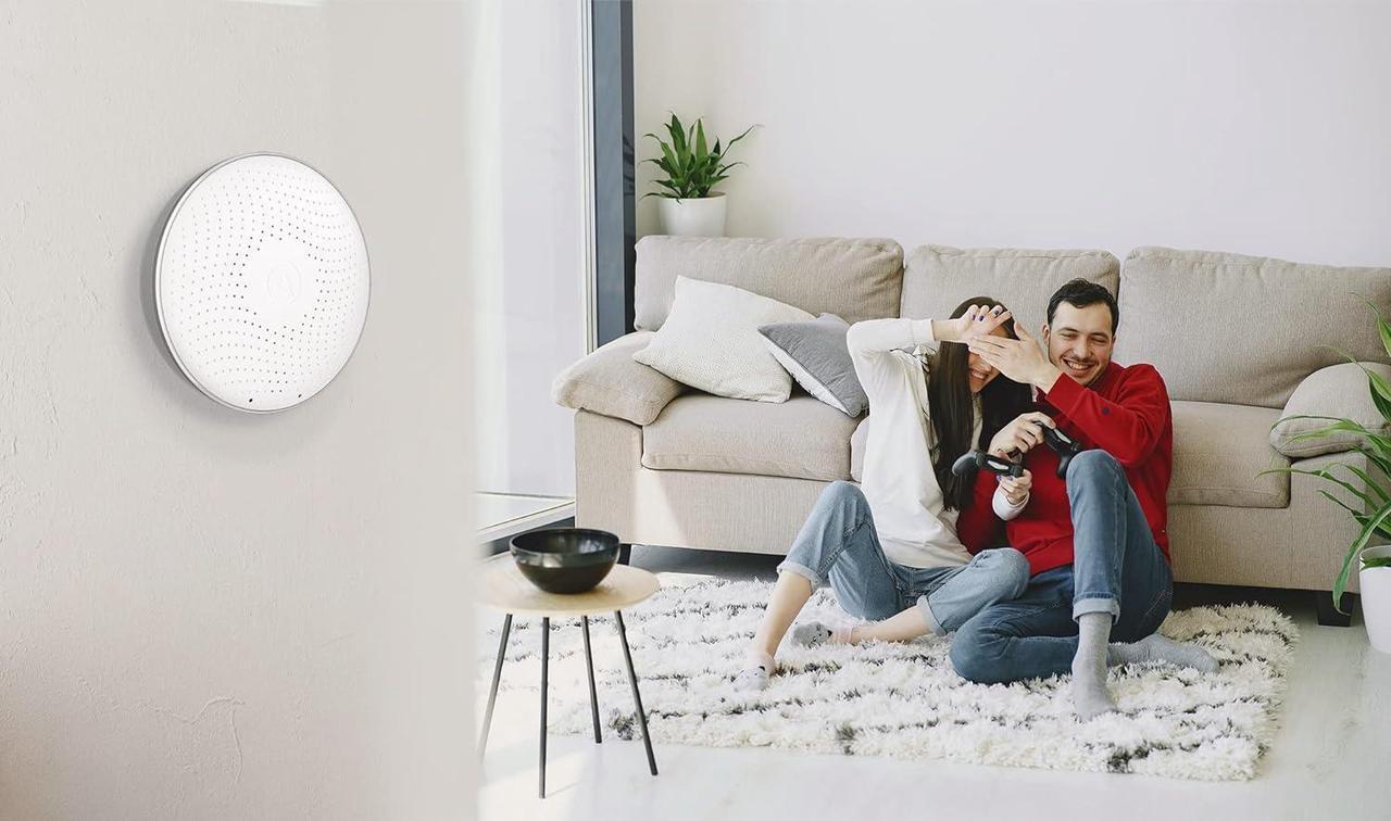 Alt view image 4 of 7 - 2950 Wave Radon - Smart Radon Detector with Humidity & Temperature Sensor  Easy-to-Use  Accurate  No Lab Fees  Battery Operated - Free App