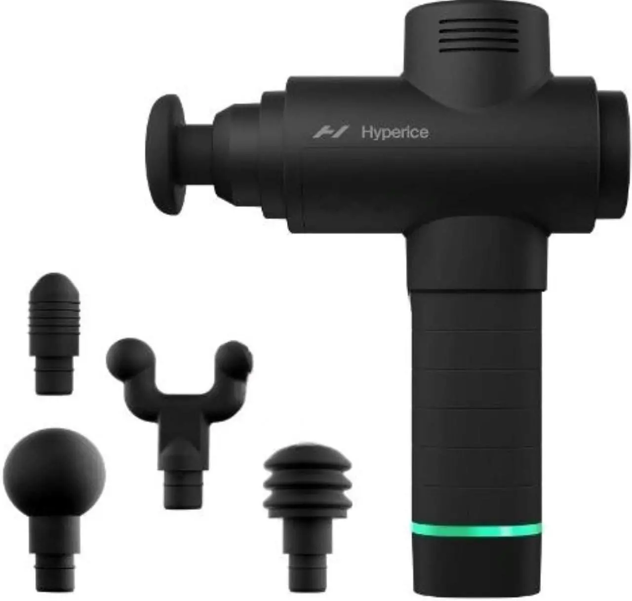 Main image of Hypervolt 2 Black - Featuring Quiet Glide Technology - Handheld Percussion Massage Gun | 3 Speeds, 5 Interchangeable Heads | Helps Relieve Sore Muscles and Stiffness |FSA and HSA Eligible