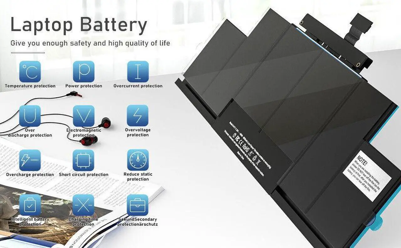 Alt view image 4 of 6 - NEW  A1494 MacBook Pro 15" A1494 Battery Retina A1398 Late2014 2013