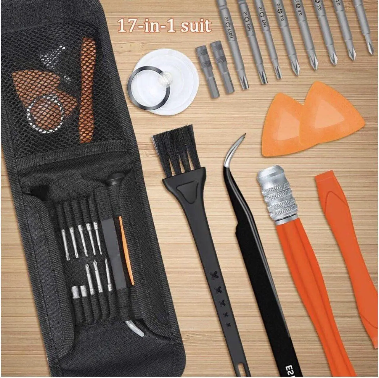 Alt view image 2 of 7 - Video Game Repair Kit Tools for Nintendo Switch Wii DS,Lite DSi 3DS GBA SP NDS