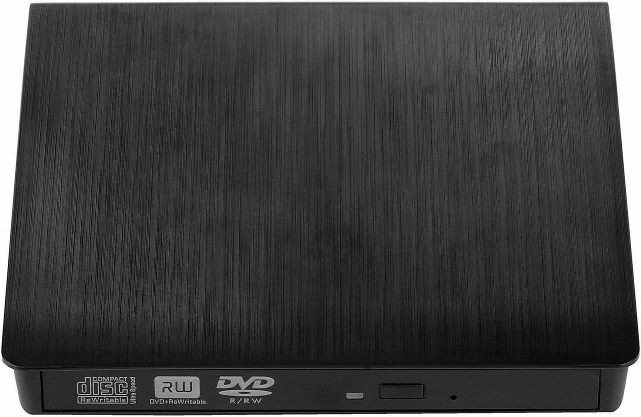 Alt view image 2 of 7 - External Portable CD/DVD Drive Slim USB 3.0 Re-Writer Burner Reader RW Drive
