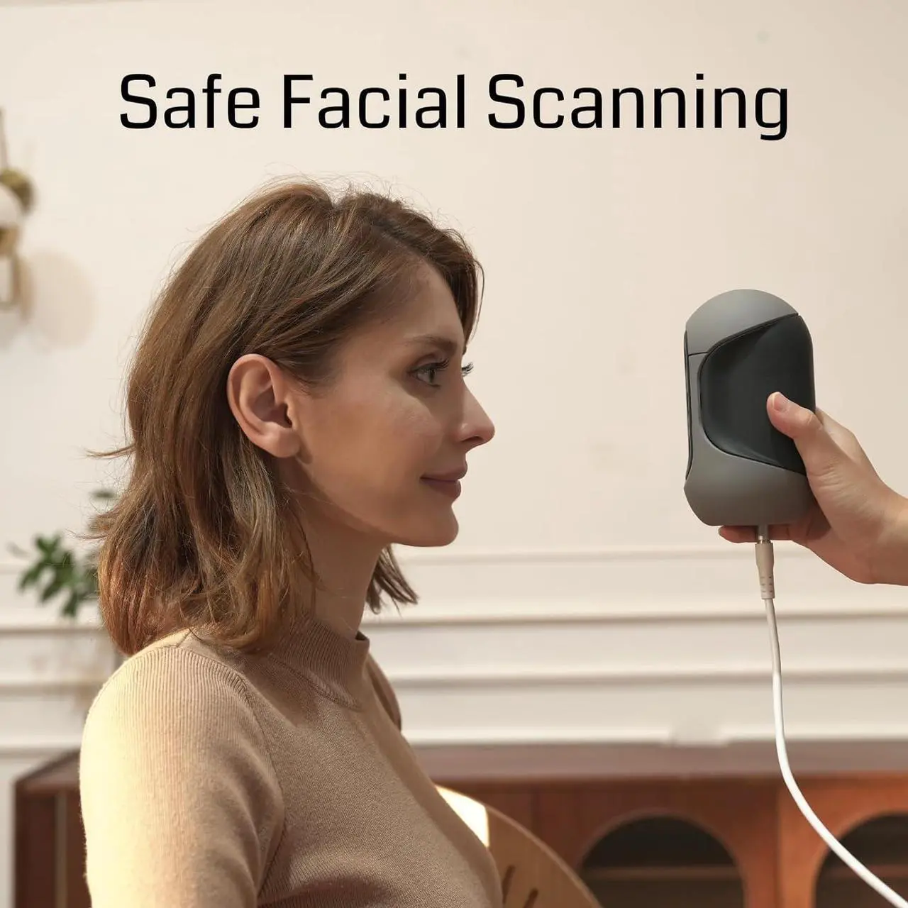 Alt view image 6 of 7 - 3DMakerpro Mole 3D Scanner for 3D Printing and Modeling, 0.05mm Accuracy 10 Fps Scan Speed, Turntable and Handheld Scan Modes for Face and Body Scanning, Compatible with Win10/MasOS, Premium Package