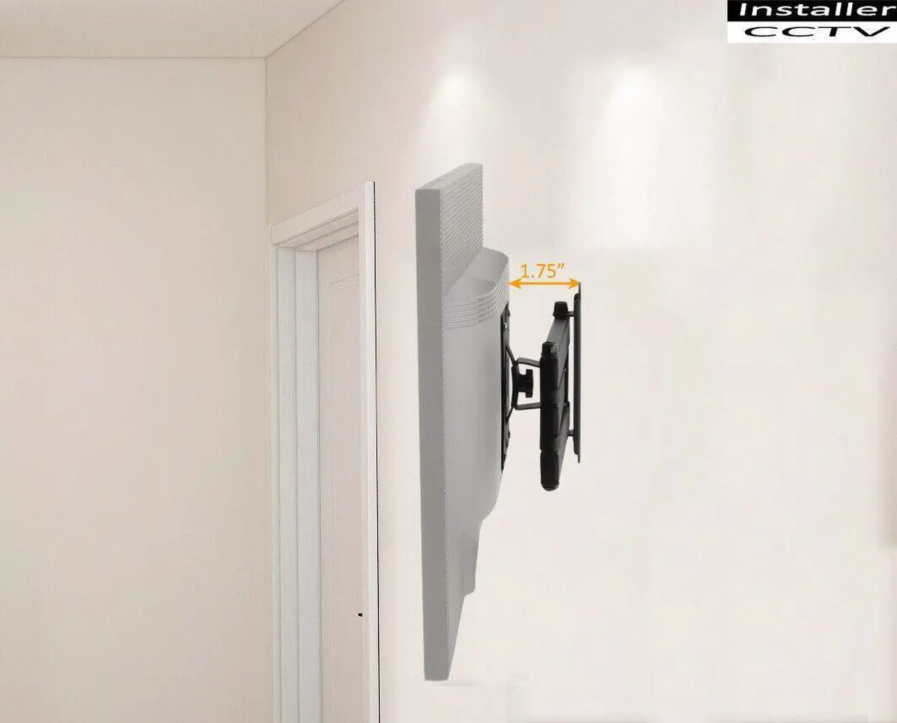 Alt view image 3 of 7 - Universal Cantilever Wall Mount for 14"-30" LCD/LED TV/Monitor