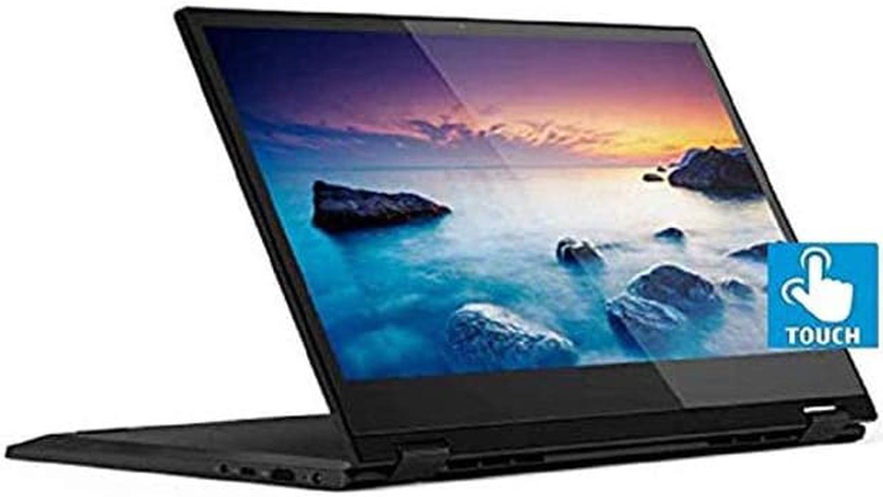 Main image of Lenovo IdeaPad Flex 14 2-in-1 Laptop Computer_ Intel Quad-Core i5-8265U (Beats i7-7500U)_ 8GB DDR4 RAM_ 256GB PCIe SSD_ 14" FHD Touchscreen_ Backlit Keyboard_ Black_ Windows 10_ BROAGE Mouse Pad