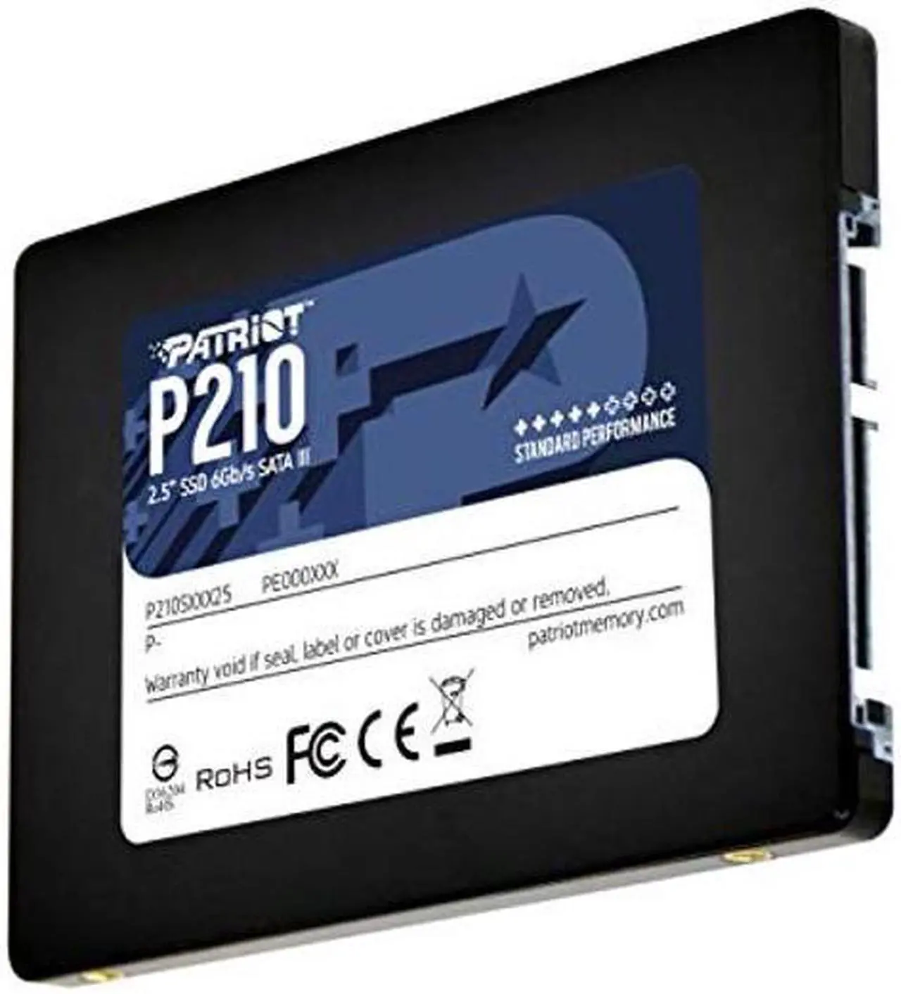 Alt view image 2 of 5 - Patriot Memory P210 SATA 3 2TB SSD 2.5 Inch Internal Solid State Drive - P210S2TB25