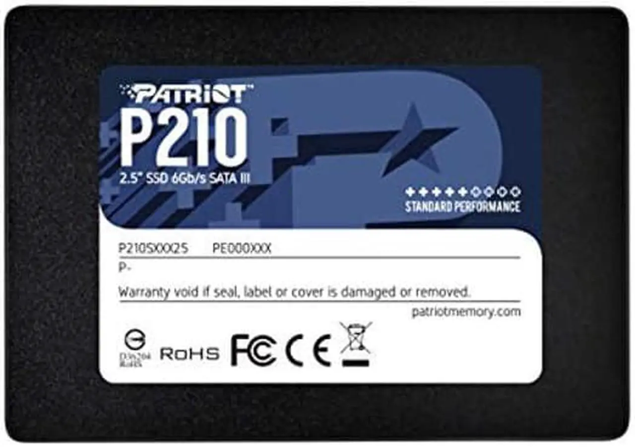 Main image of Patriot Memory P210 SATA 3 2TB SSD 2.5 Inch Internal Solid State Drive - P210S2TB25