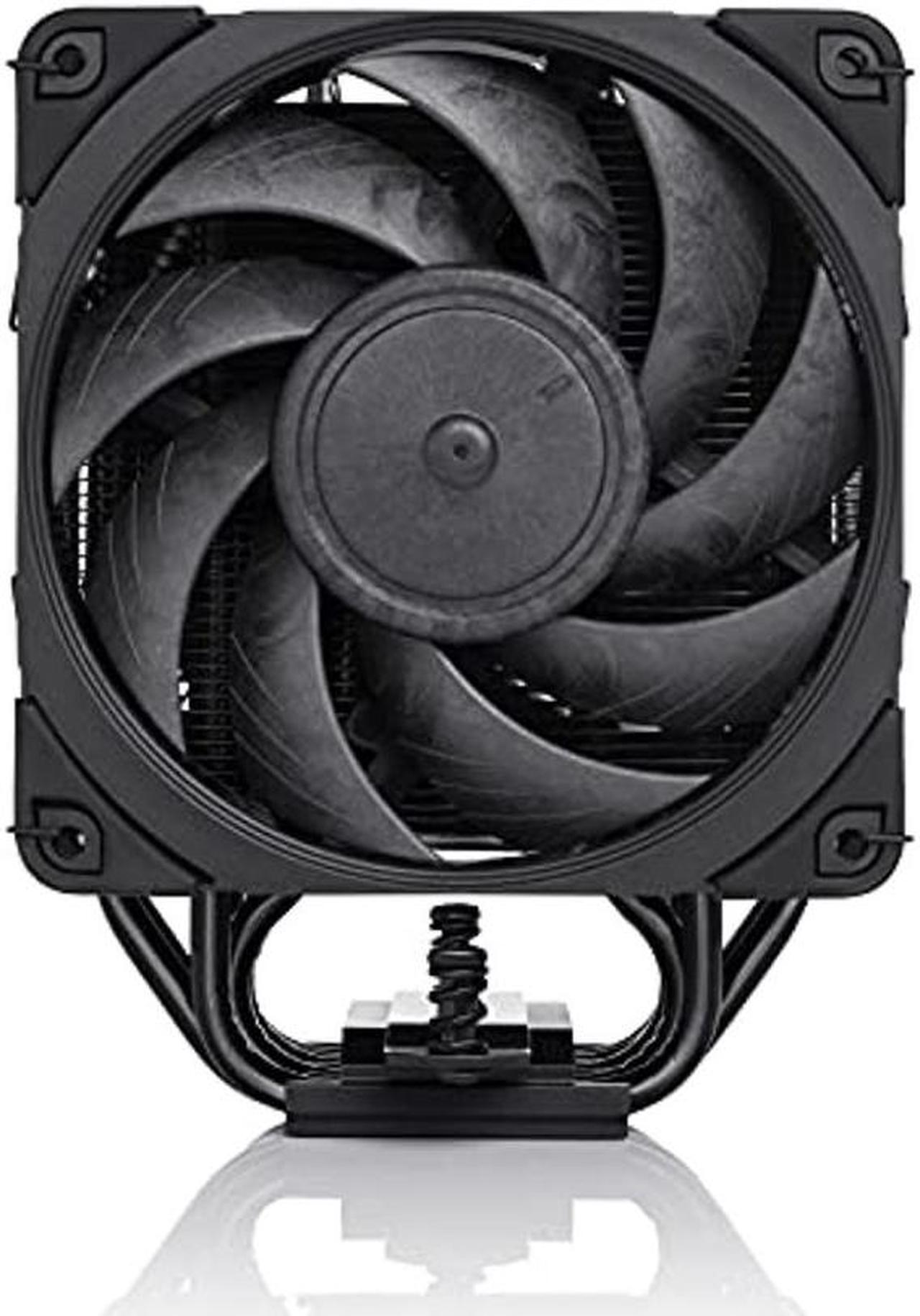 Alt view image 2 of 5 - Noctua NH-U12A chromax.Black, 120mm Single-Tower CPU Cooler (Black)