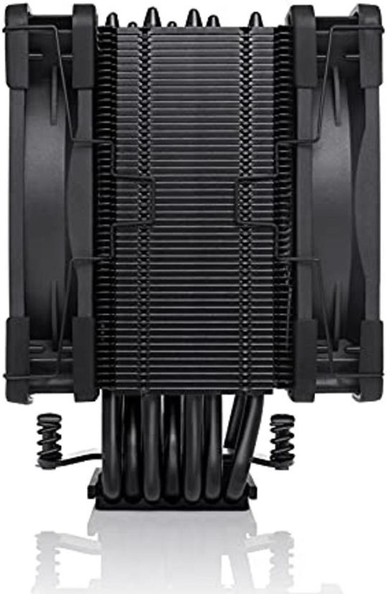 Alt view image 3 of 5 - Noctua NH-U12A chromax.Black, 120mm Single-Tower CPU Cooler (Black)